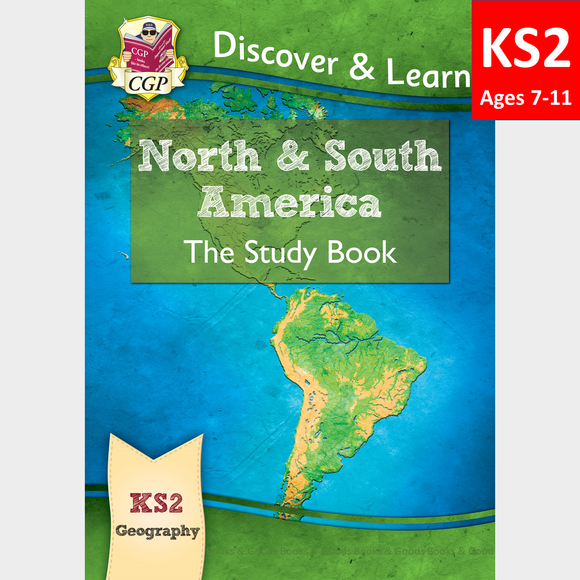 KS2 Ages 7-11 Geography North and South America Study Book