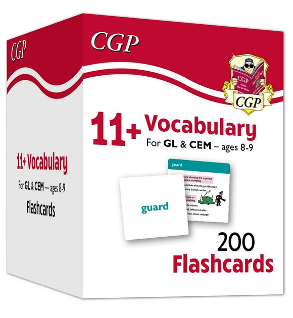 11+ Plus  GL & CEM Year 4 Vocabulary Flashcards  Ages 8-9 CGP
