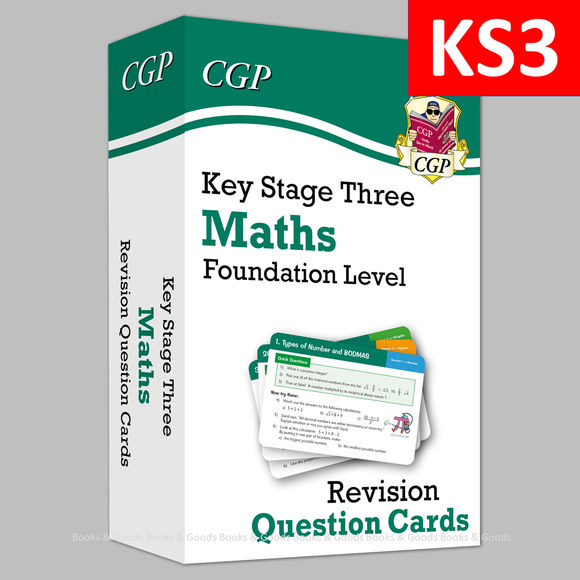 KS3 Years 7-9 Maths Revision Question & Answer Cards - Foundation Level CGP