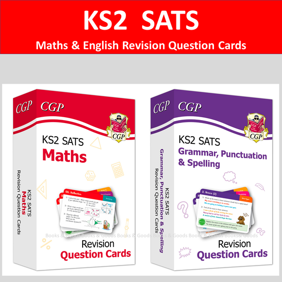 KS2 SATS Revision Question Cards Maths and English Ages 7-11 CGP