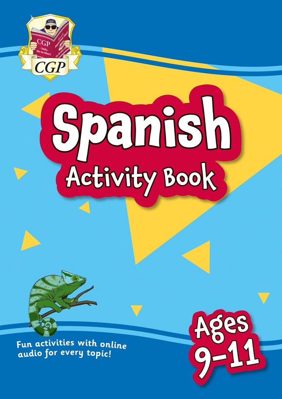 New KS2 Years 5 & 6 Spanish Activity Book for Ages 9-11 CGP 2022