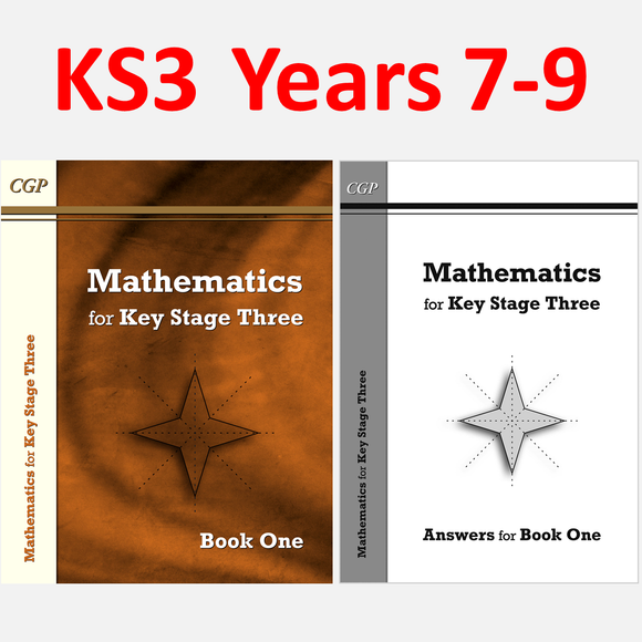 KS3 Years 7-9 Maths Textbook 1 with Answer Book CGP