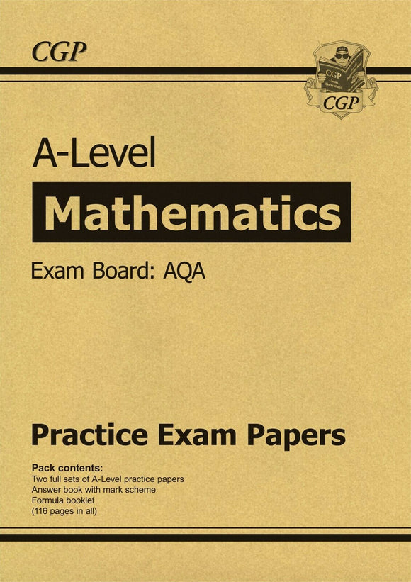 A-Level Maths AQA Practice Papers CGP
