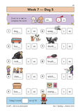 KS1 Year 1 Spelling Daily Practice Book Autumn Term with Answer CGP