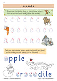 Ages 4-5 English Targeted Practice Book Handwriting  Reception CGP