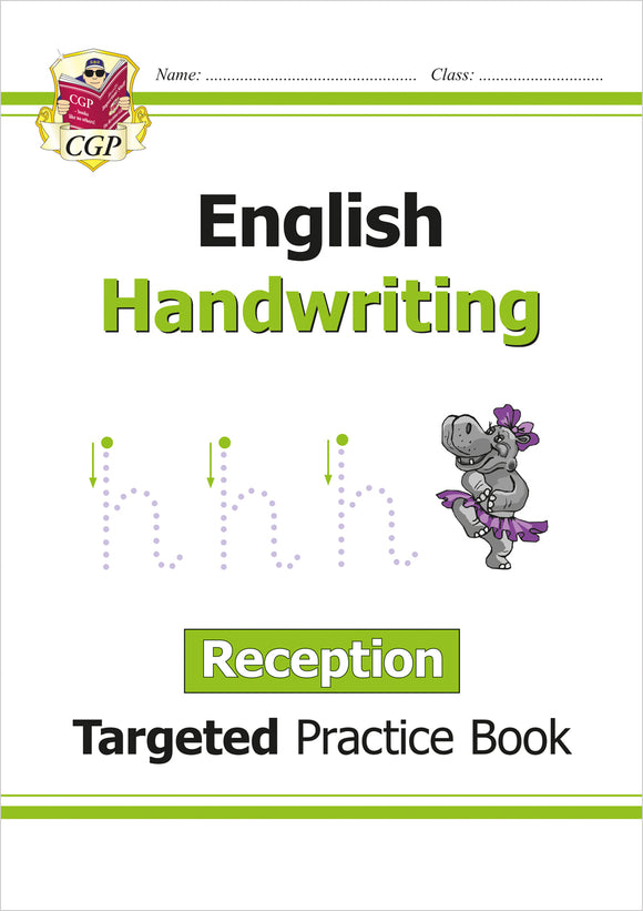Ages 4-5 English Targeted Practice Book Handwriting  Reception CGP