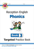 Ages 4-5 English Targeted Practice Book Phonics Reception Book 3 CGP