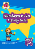 Reception 4-5 Maths English 6 Books Bundle workbooks Preschool