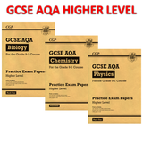 Grade 9-1 GCSE Science AQA Practice Papers: Higher Pack 1 with Answer CGP