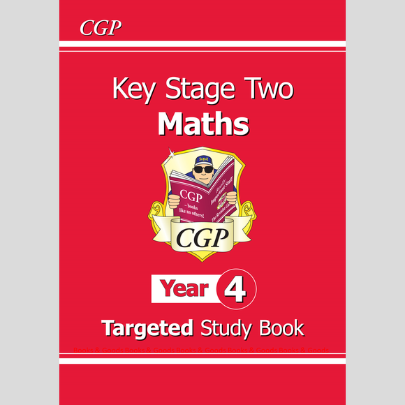 KS2 Year 4  Maths Targeted Study Book included Answer Ages 8-9 CGP