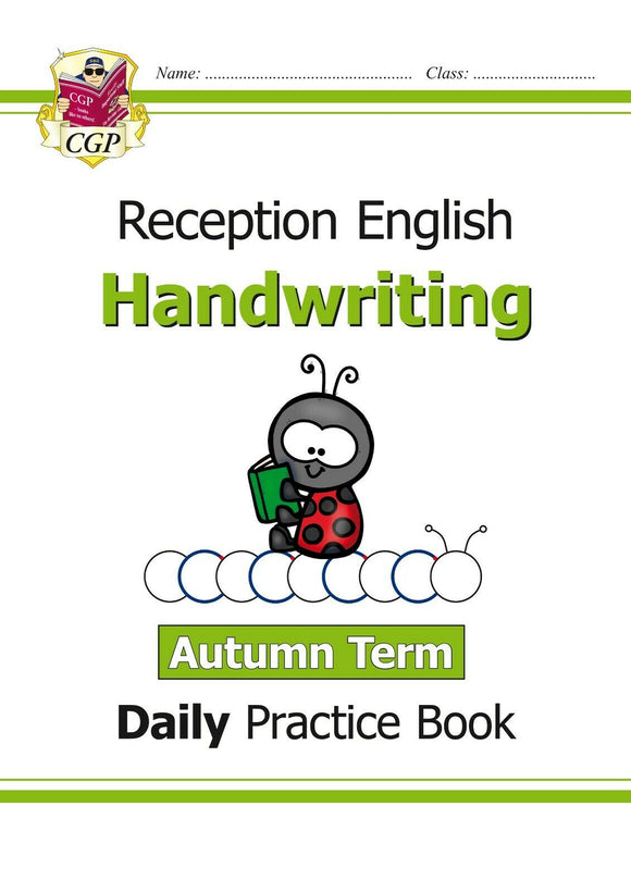 Ages 4-5 Reception Handwriting Daily Practice Book - Autumn Term CGP