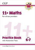 New 11+ Year 2 Maths English Practice Book &Assessment Test Ages 6-7 with Answer