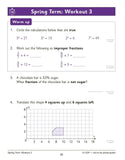 KS2 Year 6  Maths 10 Minute Weekly Workouts included  Answer CGP