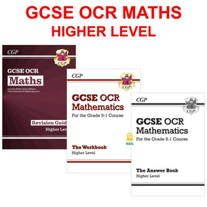 GCSE Maths OCR Revision Guide Workbook with Answer HIGHER LEVEL CGP