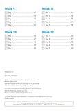 Reception Ages 4-5 Handwriting Daily Practice Book- Summer Term CGP