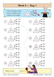 KS2 Year 5 Mental Maths Daily Practice Book Autumn & Spring Term with Answer CGP