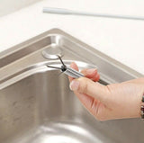 Drain Unblocker Hair Remover Four Claws Grabber Pick Up Tool Spring Grip