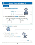 KS1 Year 2 10-Minute Weekly Workout 5 Books Bundle with Answer CGP