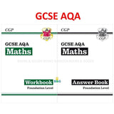 New GCSE Maths AQA Workbook and Answer Foundation Level KS4 CGP