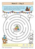 Reception Ages 4-5 Handwriting Daily Practice Book- Summer Term CGP