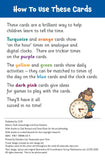 KS1 Ages 5-7 Telling the Time Home Learning Flashcards CGP