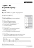 GCSE AQA Grade 9-1 English Language Practice Papers with Answer CGP