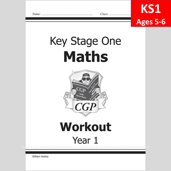 KS1 Year 1 Maths Workout with Answer Ages 5-6 CGP