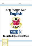 KS2 Year 3 Targeted Question Books Maths and English with Answer CGP