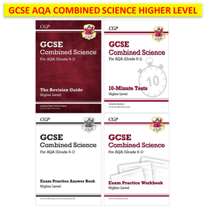 Grade 9-1 GCSE Combined Science AQA Revision Guide-Workbook-10-Minute Test CGP