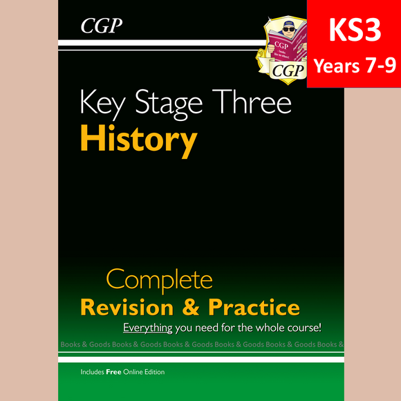 KS3 Years 7-9 History Complete Revision and Practice with Answer CGP