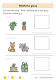 KS1 Year 1 English Targeted Reading Comprehension 1, 2 and Stretch with ANSWERS
