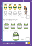Primary Ages 4-5 Maths Home Learning Activity Book with Answer Reception CGP