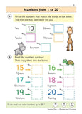 New Reception Ages 4-5 Maths Targeted Question Book with Answer CGP