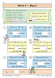 KS2 Year 5 Mental Maths Daily Practice Book Spring Term with Answer CGP