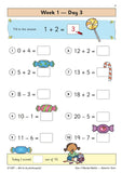 KS1 Year 2 Mental Maths Daily Practice Book with Answer Autumn Term CGP