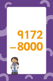KS2 Year 4 Addition & Subtraction and Multiplication & Division Games Flashcards