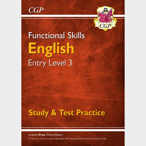 Functional Skills English Entry Level 3 Study and Test Practice CGP