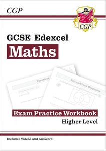 New GCSE Maths Edexcel Exam Practice Workbook Higher with Answer CGP 2022