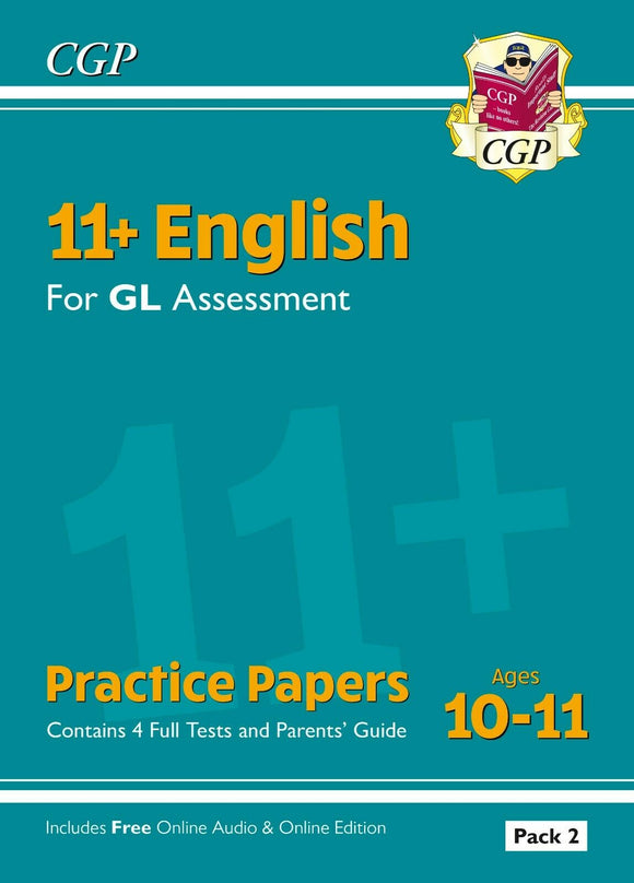 11+ GL English Practice Papers Ages 10-11 - Pack 2 CGP