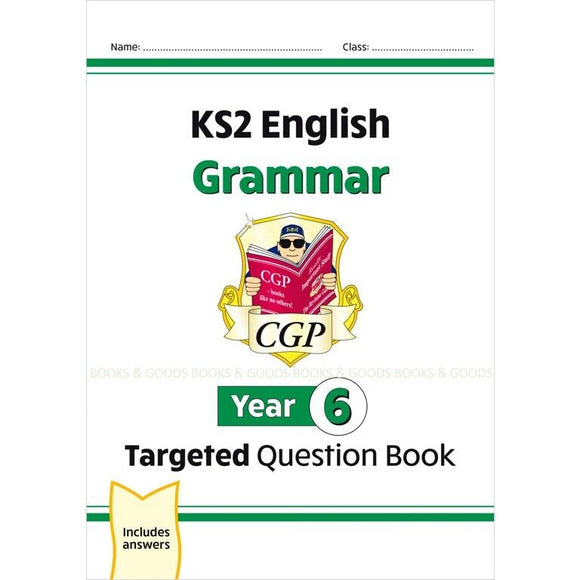 New KS2 SATS English Year 6 Grammar Targeted Question Book with Answer CGP