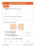 KS2 Year 4 Maths 10 Minute Weekly Workouts with Answer CGP