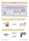 KS1 Year 1 English Targeted Practice Book Phonics Book 2 Ages 5-6 CGP