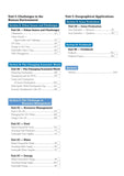 New GCSE AQA Grade 9-1 Geography Exam Practice Workbook with Answer KS4 CGP 2023