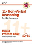 11+ Plus GL Non-Verbal Reasoning Stretch Practice Book Assessment Test CGP 2022