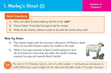 GCSE Grade 9-1 English - A Christmas Carol Revision Question Cards CGP