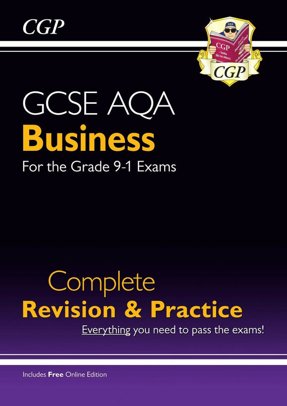 GCSE Business AQA Complete Revision and Practice Grade 9-1 Course CGP