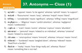 11+ Plus Year 6 CEM Revision Question Cards Maths Vocabulary 3D & Spatial CGP