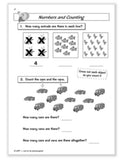 KS1 Ages 4-5 Reception Level Maths  Workout  with Answer CGP