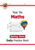 KS2 Maths Year 6 Daily Practice Book - Spring Term with Answer CGP