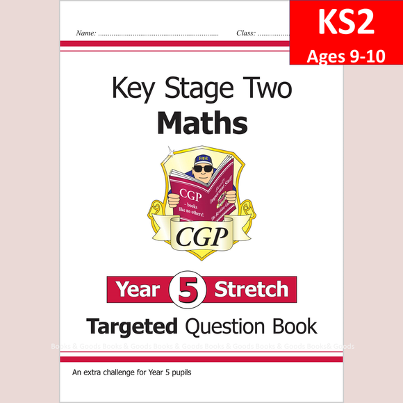 KS2 Year 5 Maths Targeted Question Book Stretch included Answer CGP